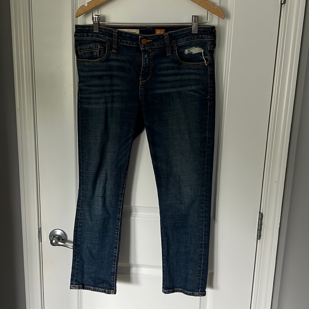 Anthropologie Pilcro and the letterpress crop jeans